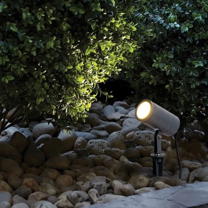 Spotlight yard metal glass aluminum spot lights for outdoor space