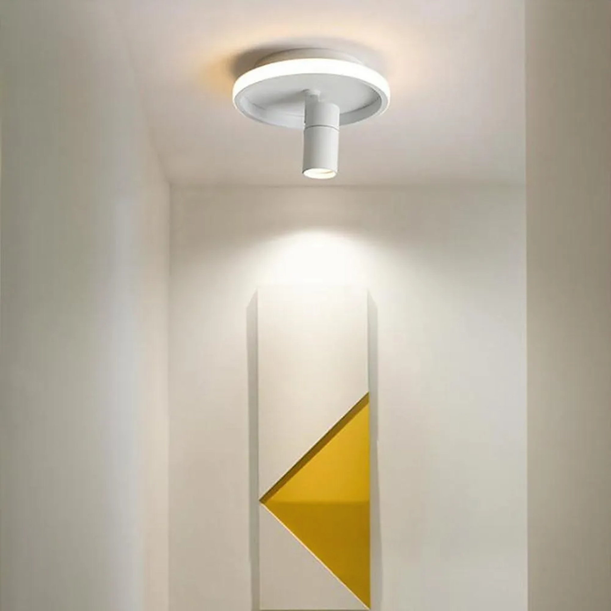 Modern circular spotlight directional & spot lights in metal — Warm White (3000K) / White