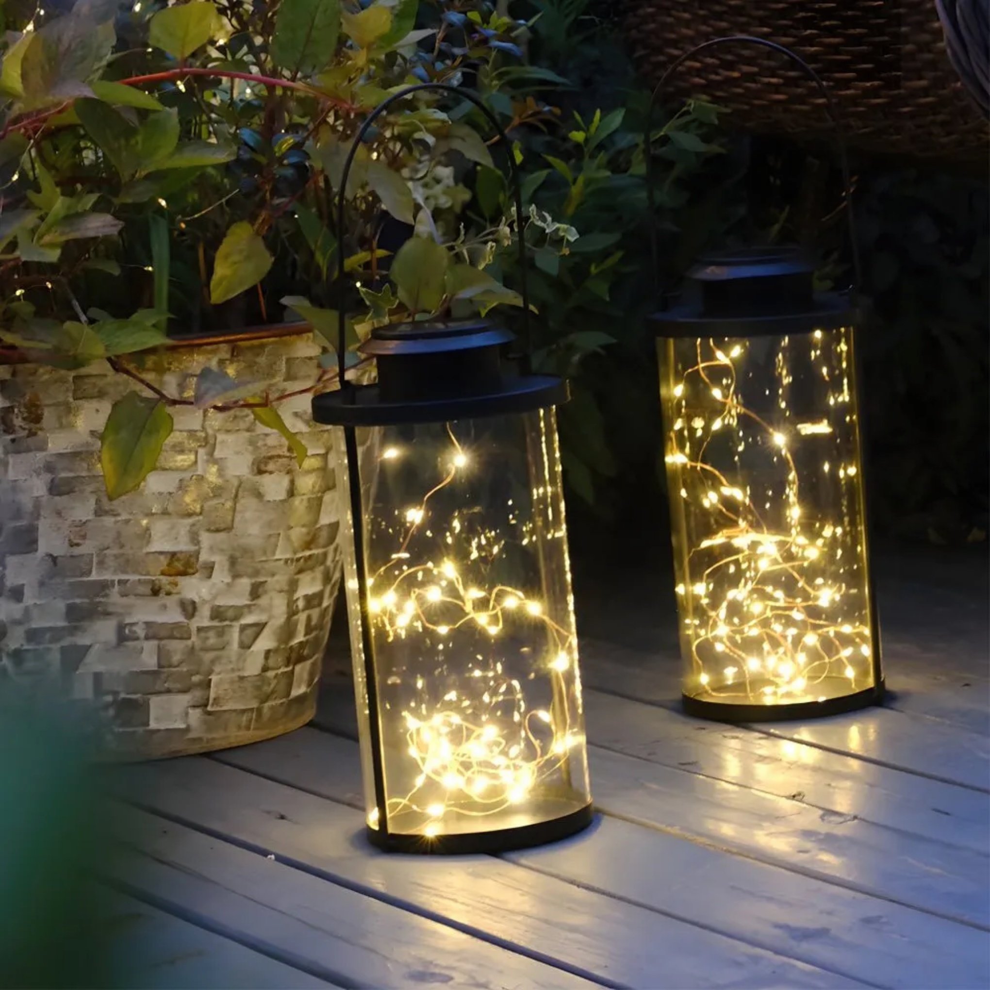 Industrial lantern firefly black outdoor lanterns & lamps in glass metal aluminum
