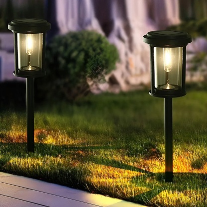 High efficiency metal landscape lighting for outdoor space — Set of 2