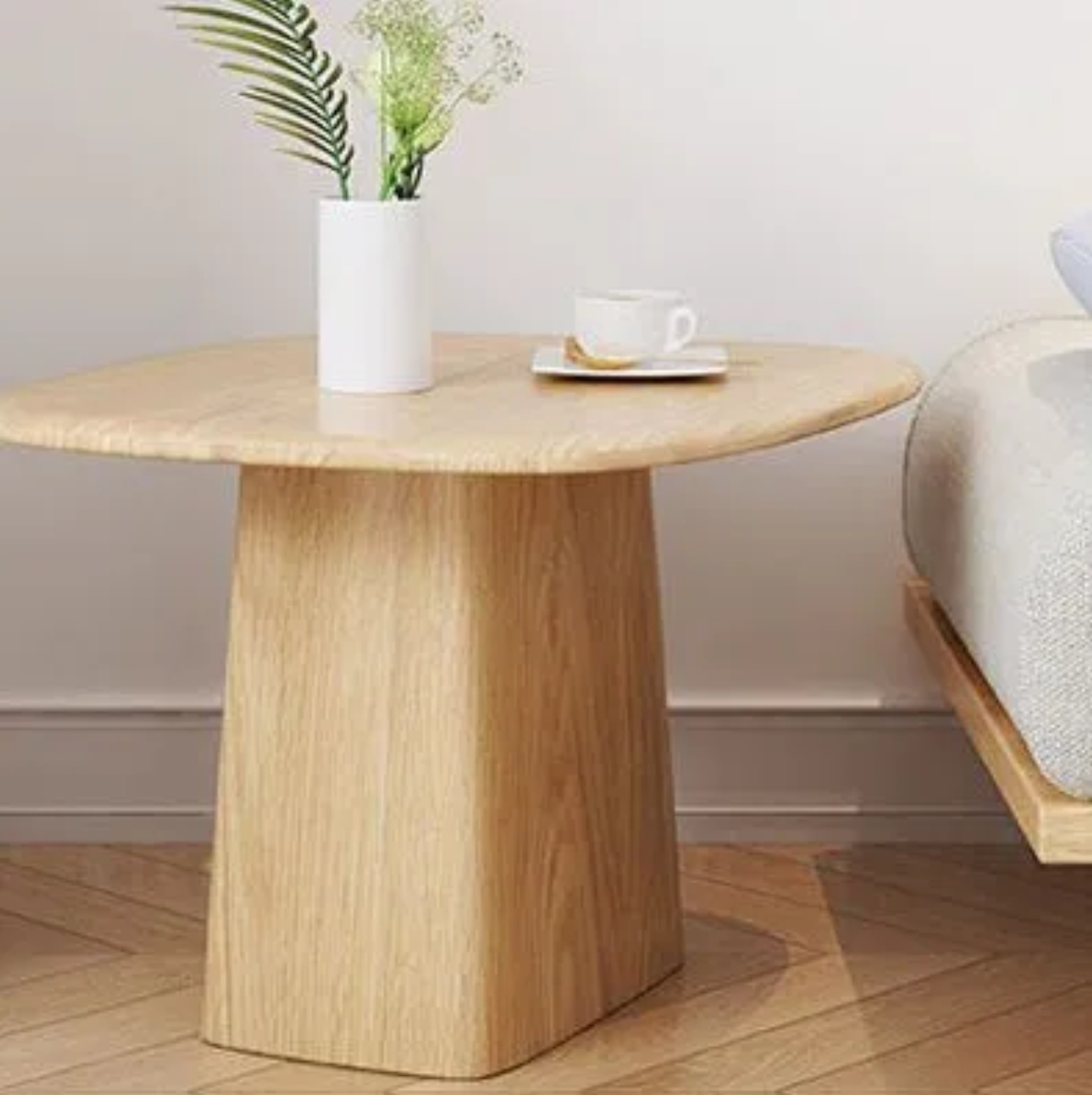Japanese Rectangular Wood Coffee Table - 26x225x175