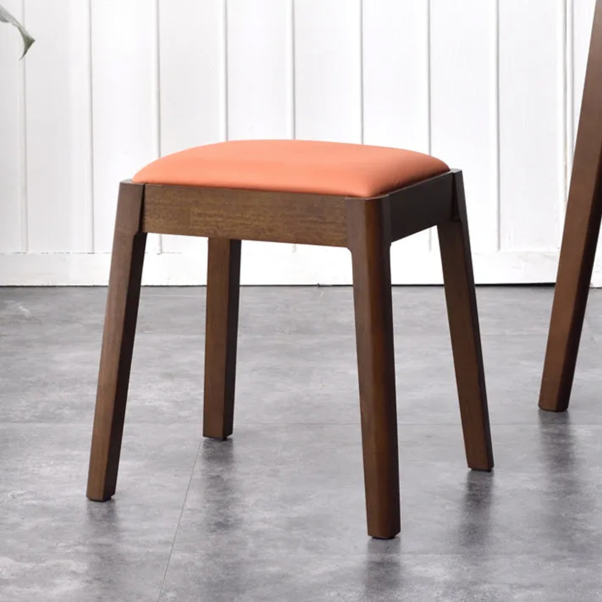 Minimalist vanity wood vanity stools, Lighom