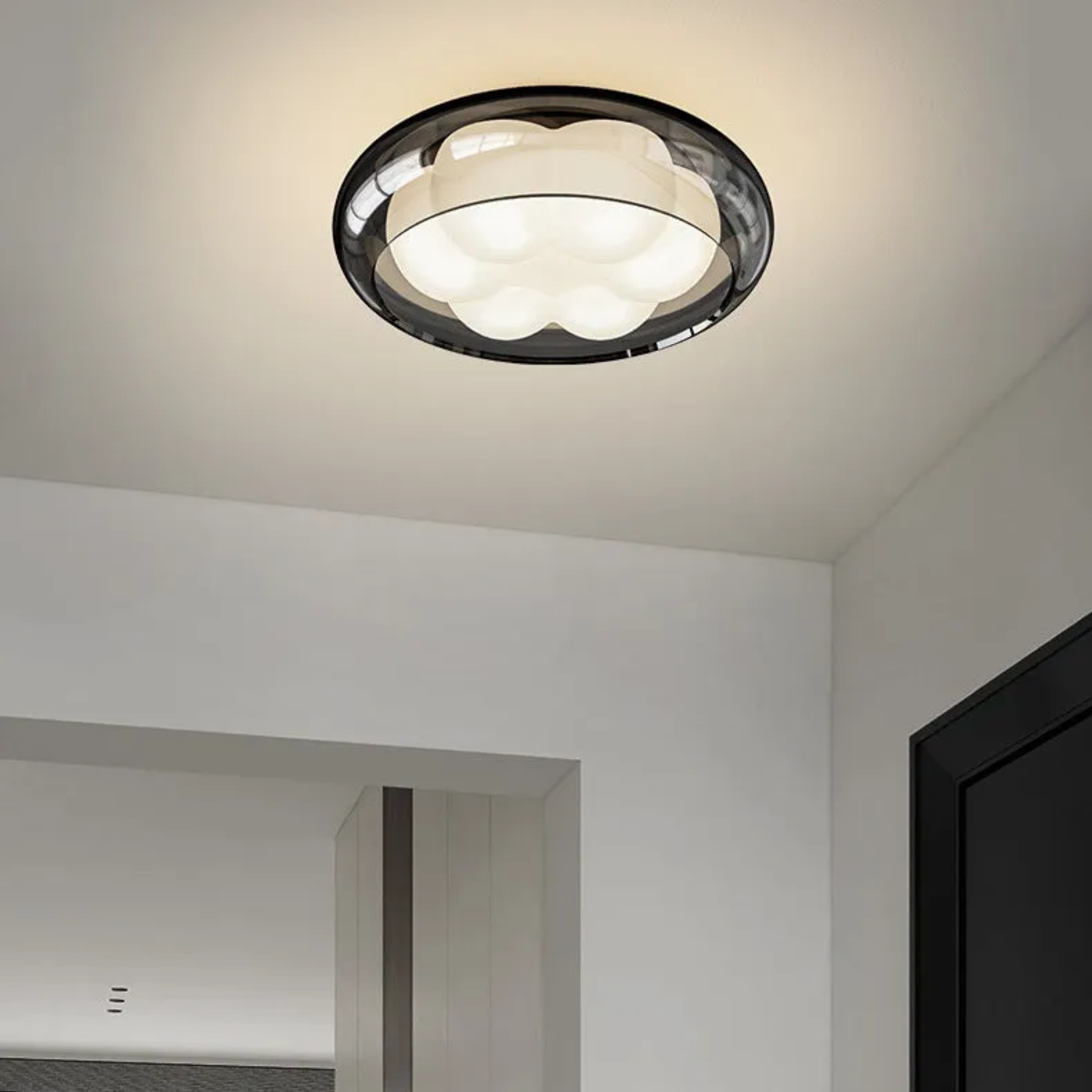 Lighom nordic rotomolded iron flush mount lighting — 110V-120V (US/CA)