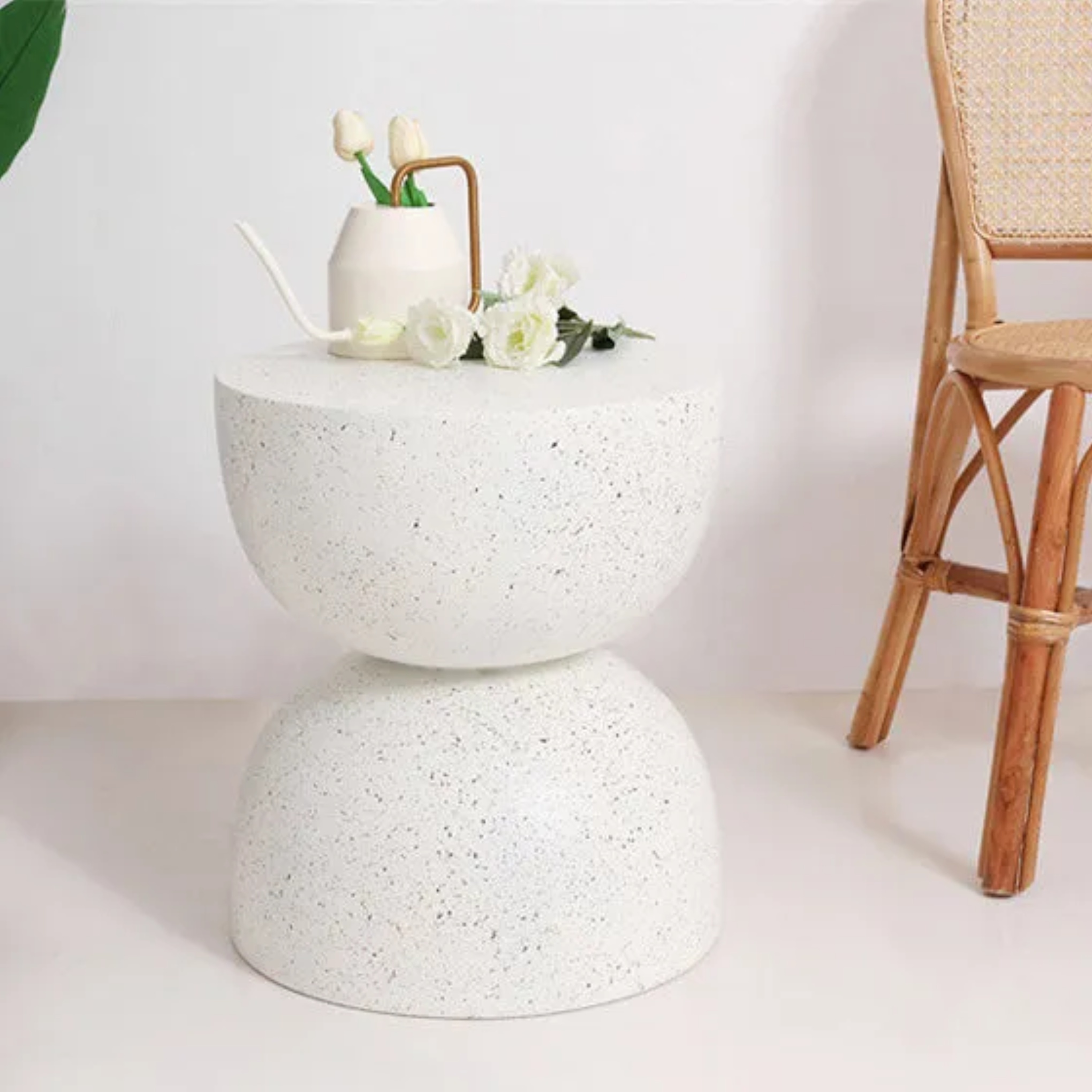 Nordic end round end & side tables in wood