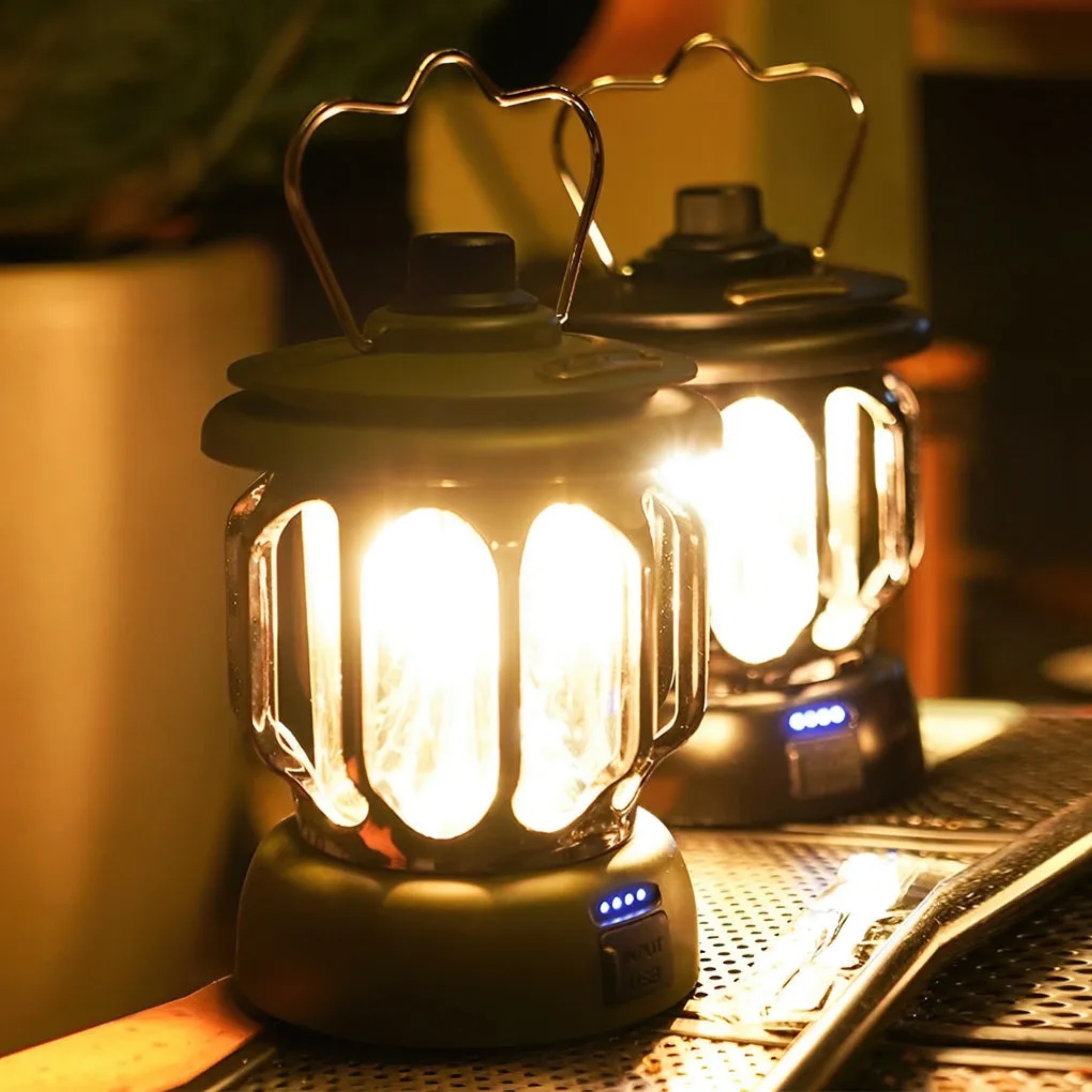 Modern multifunction lantern white metal outdoor lanterns & lamps, Lighom