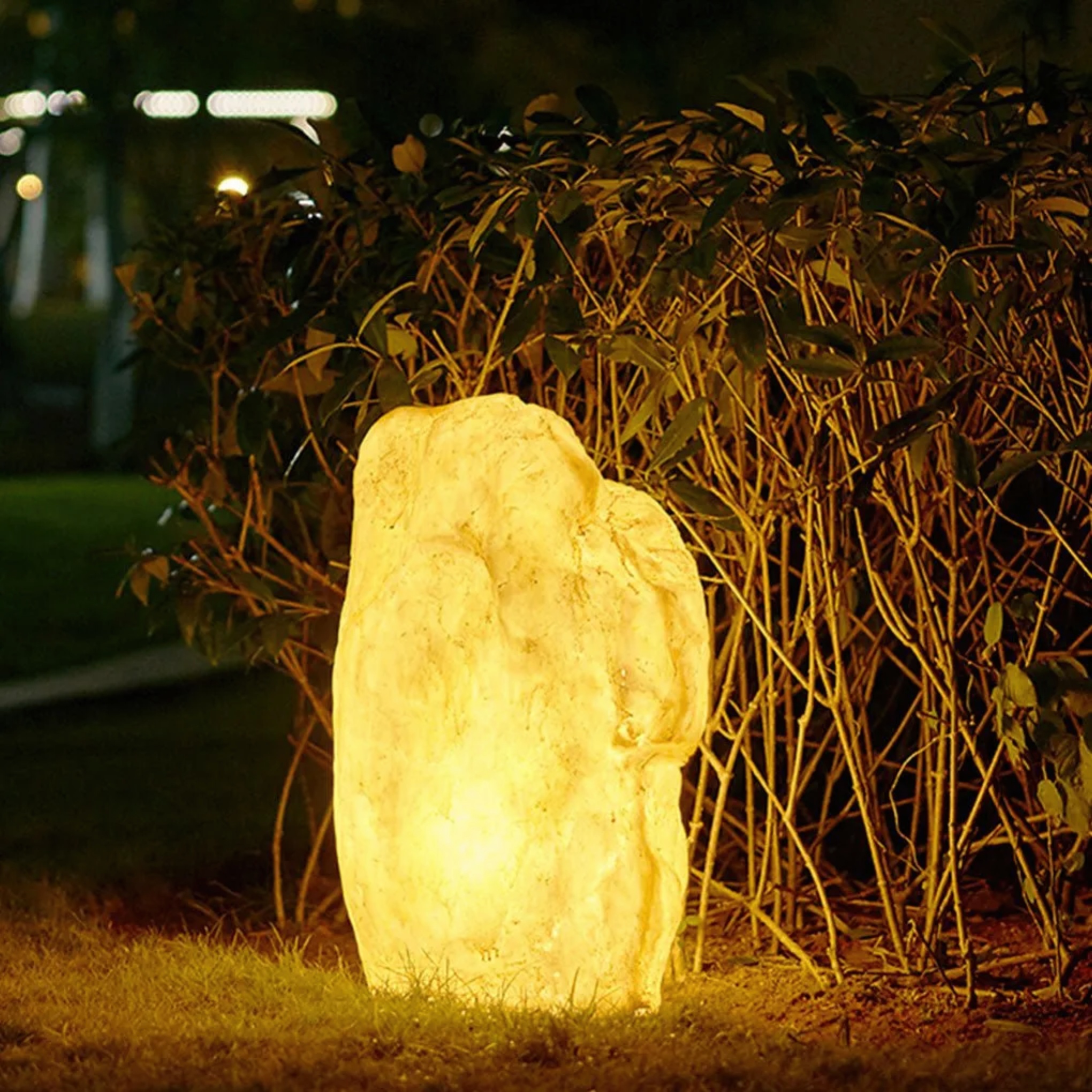 Rustic lawn simulation resin landscape lighting — Variant A