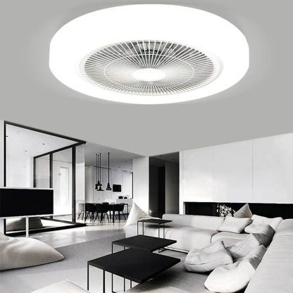 Lighom linear bladeless gold ceiling fans — Rose Gold