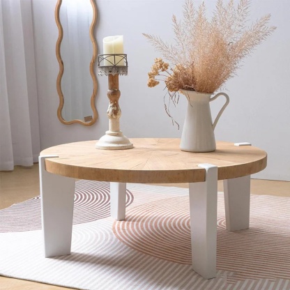 Nordic solid end wood end & side tables