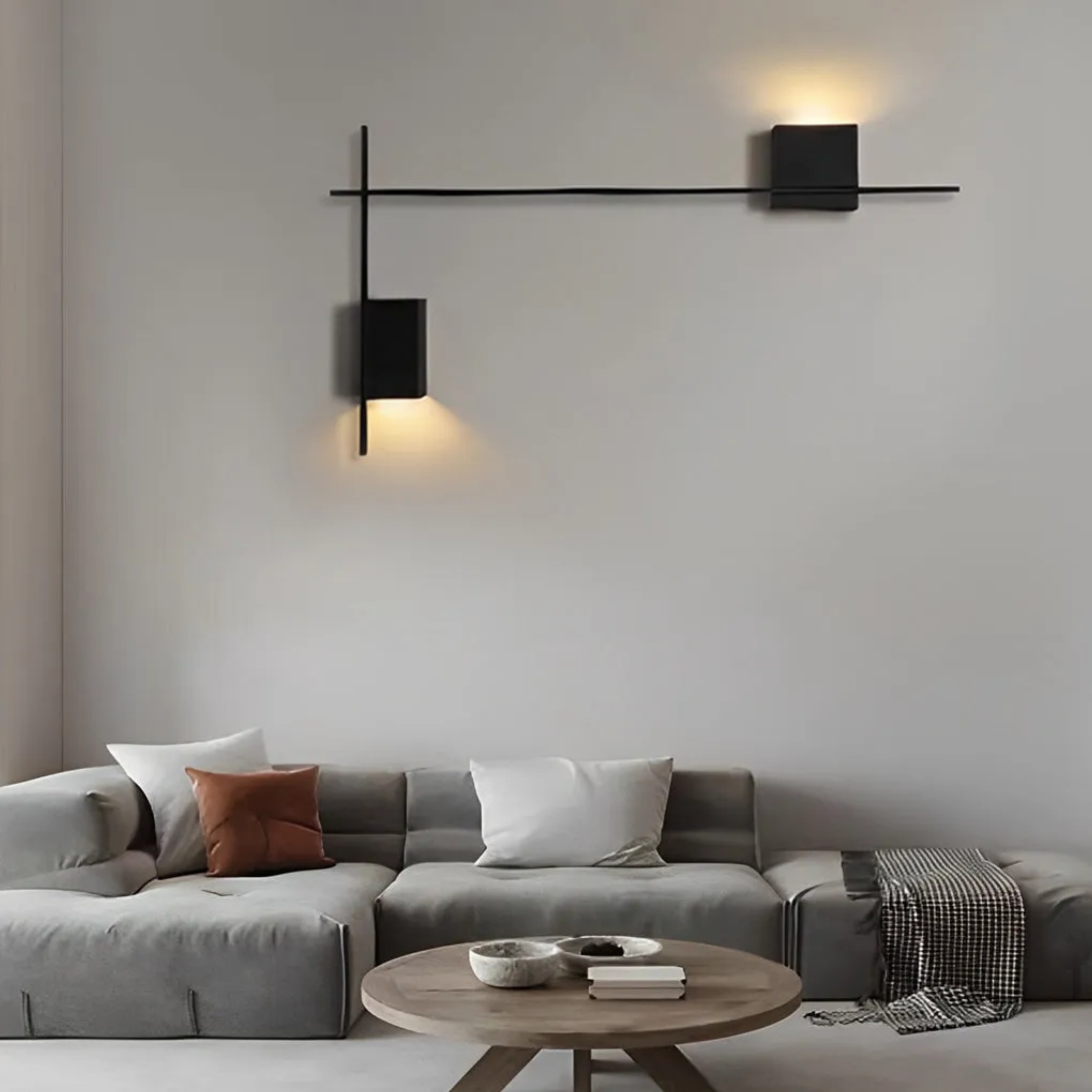 Square Strip Dimmable LED Nordic Wall Sconce