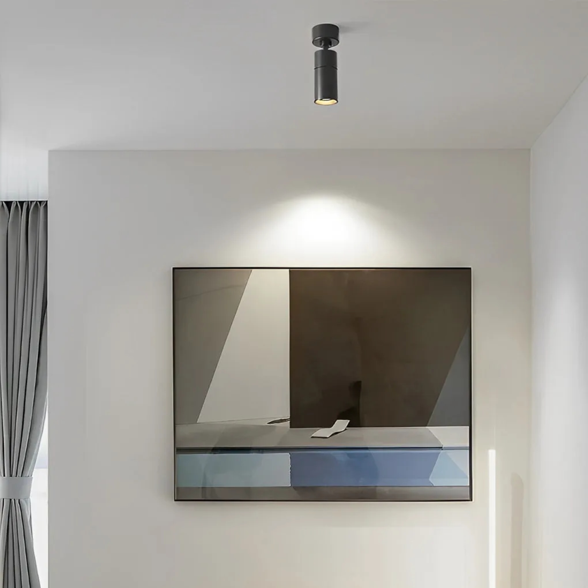 Lighom modern spotlight up-down black directional & spot lights — Warm White (3000K) / Matte Black