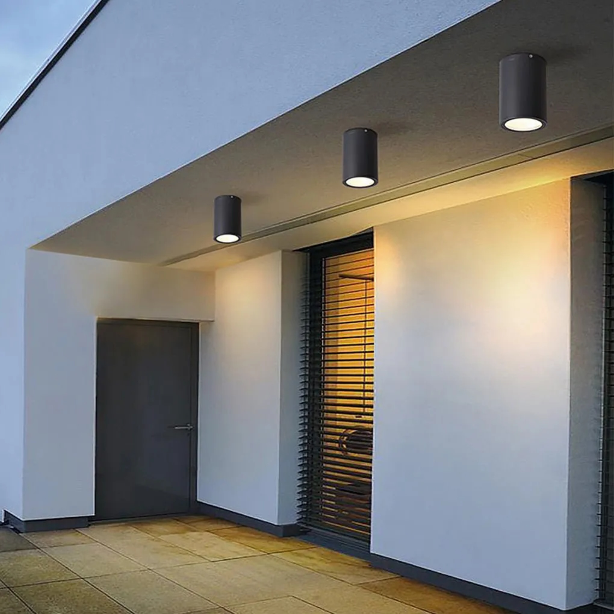 Lighom industrial corridor balcony metal directional & spot lights — 6" H x 4" Dia
