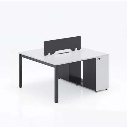Light Wood Drawer Cabinet Office Writing Desk — Light Wood / Table Only