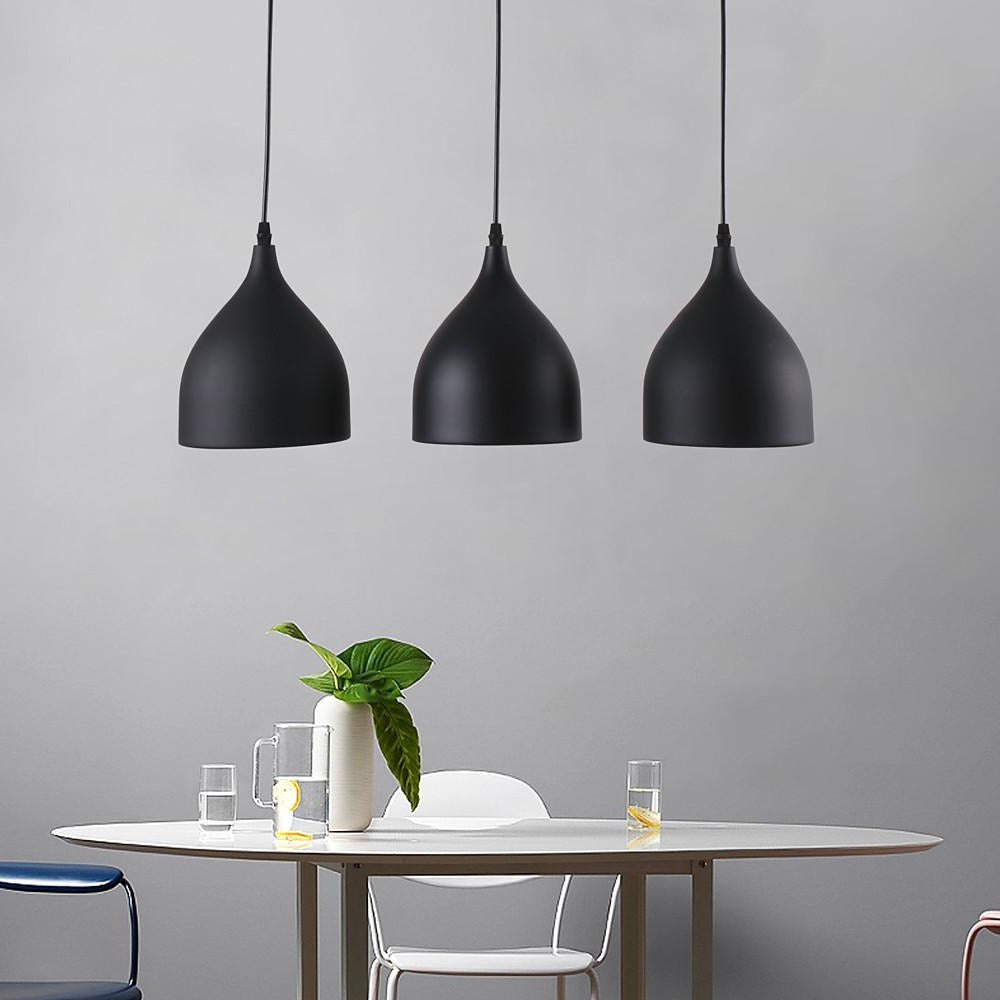 3-light LED Modern Pendant Lights Hanging Lamp Island Lights Chandelier-Lighom