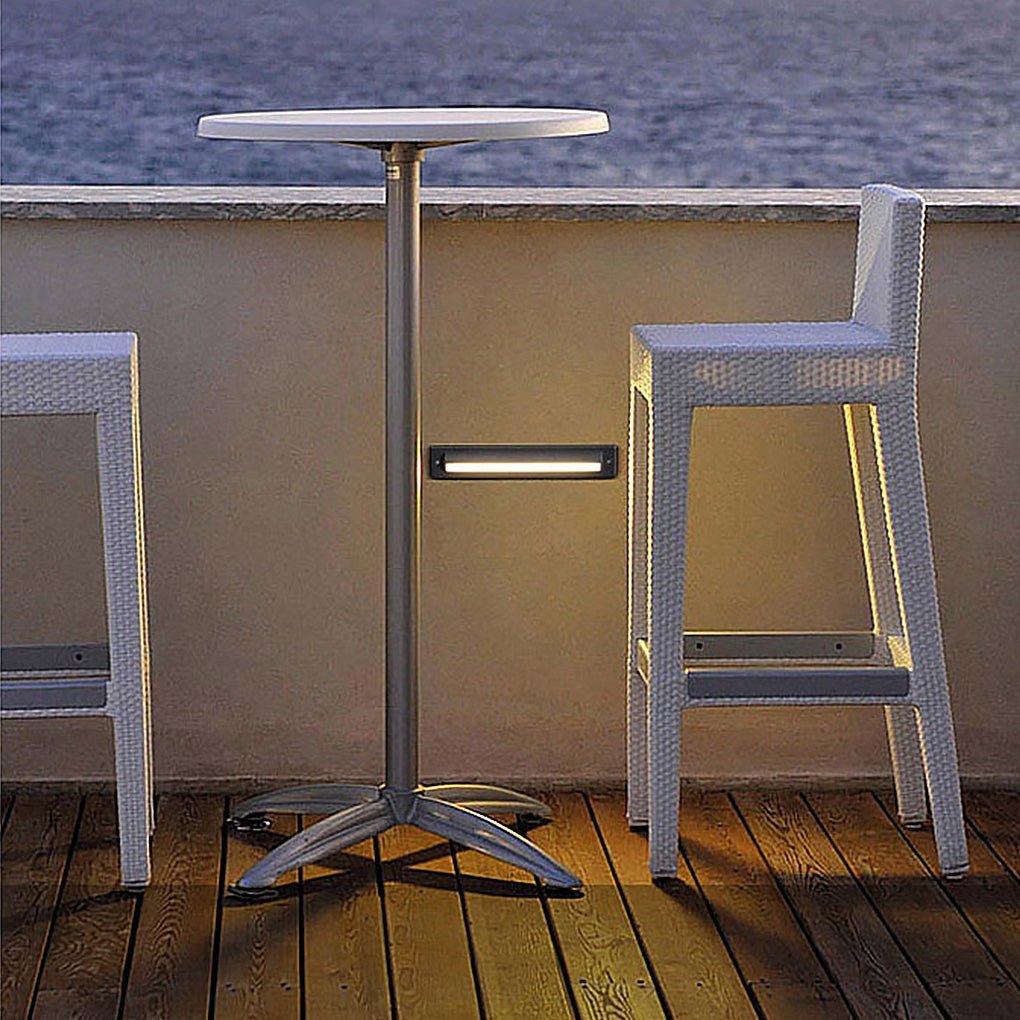 Long Strip Embedded Wall Light Corner Lights for Outdoor Garden Steps-Lighom