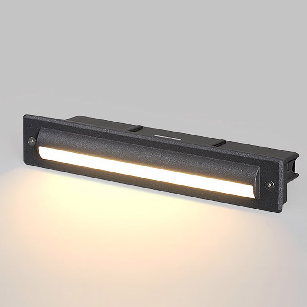 Long Strip Embedded Wall Light Corner Lights for Outdoor Garden Steps-Lighom