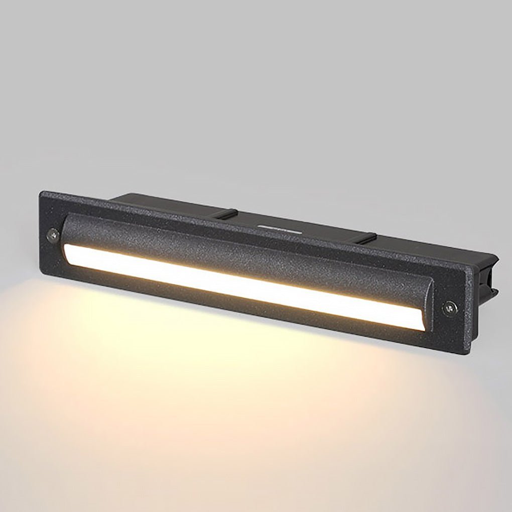 Long Strip Embedded Wall Light Corner Lights for Outdoor Garden Steps-Lighom