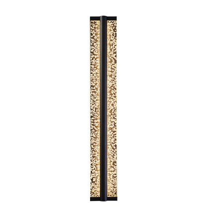 Long Strip Living Room Stairs Outdoor Aisle Stainless Steel Crystal Wall Sconces-Lighom