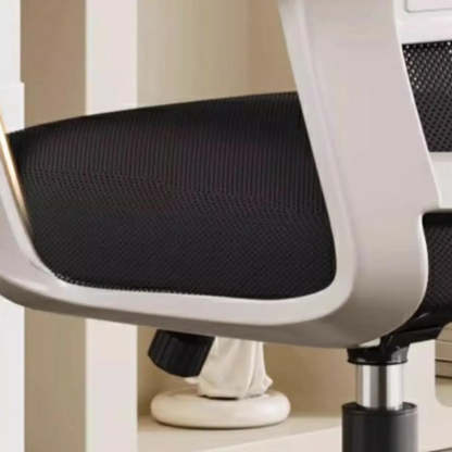 Lumbar-Support Mesh Office Chair with Adjustable Seat Height