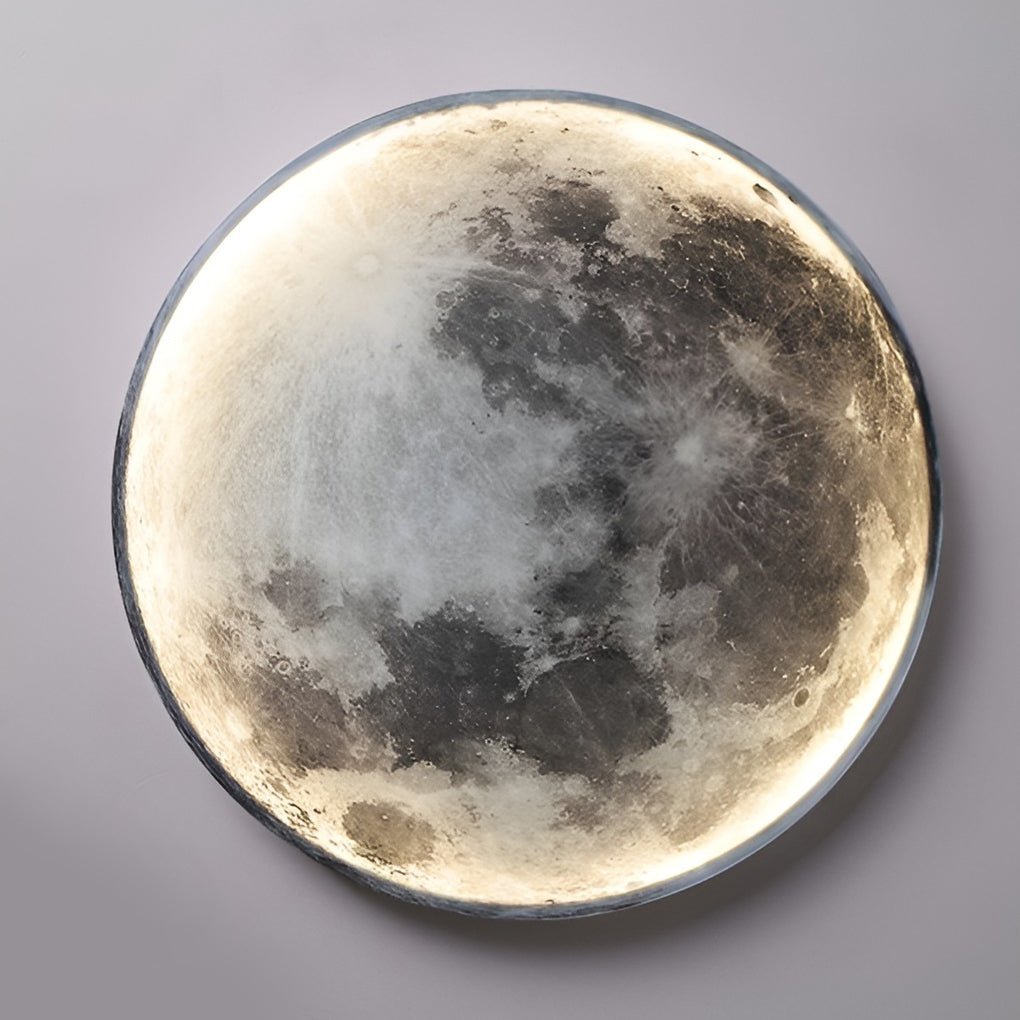 Lunar Moon Dimmable LED Modern Wall Lamp Wall Sconces Lighting Wall Lights-Lighom