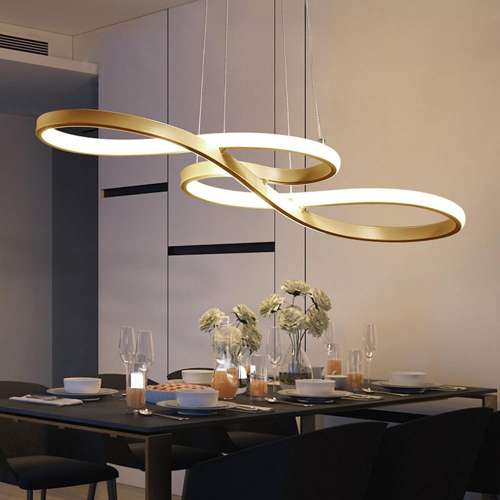 Ribbon LED Nordic Geometrical Linear Kitchen Pendant Light