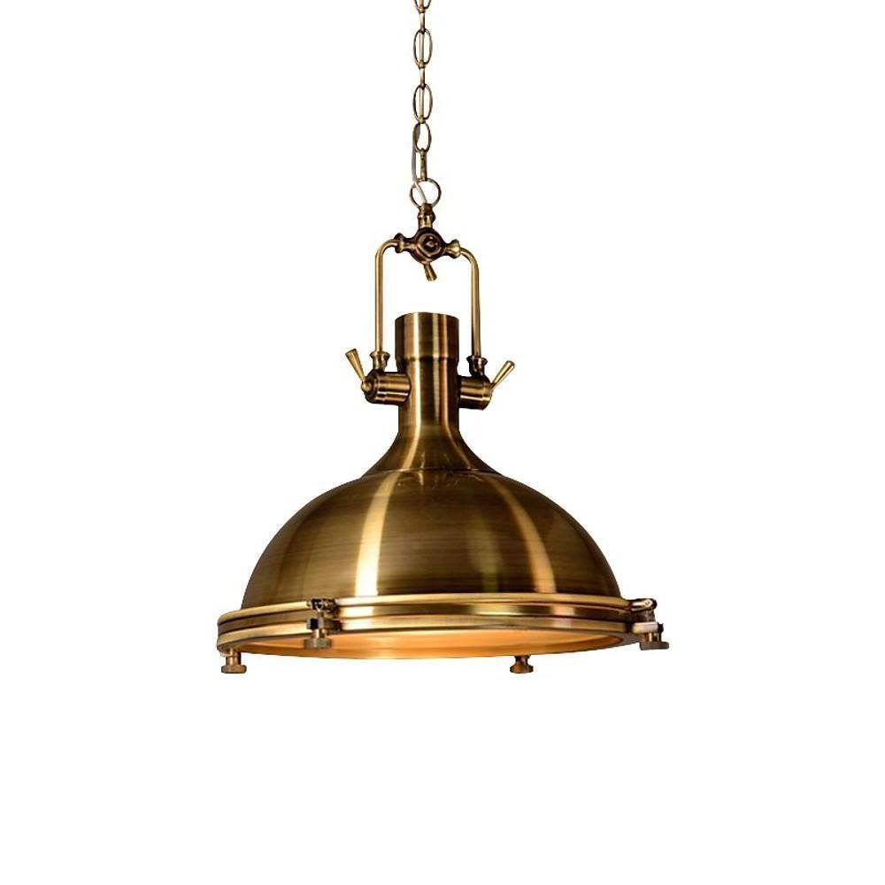 Vintage Metal Lantern Design LED Industrial Pendant Lights Chandeliers-Lighom
