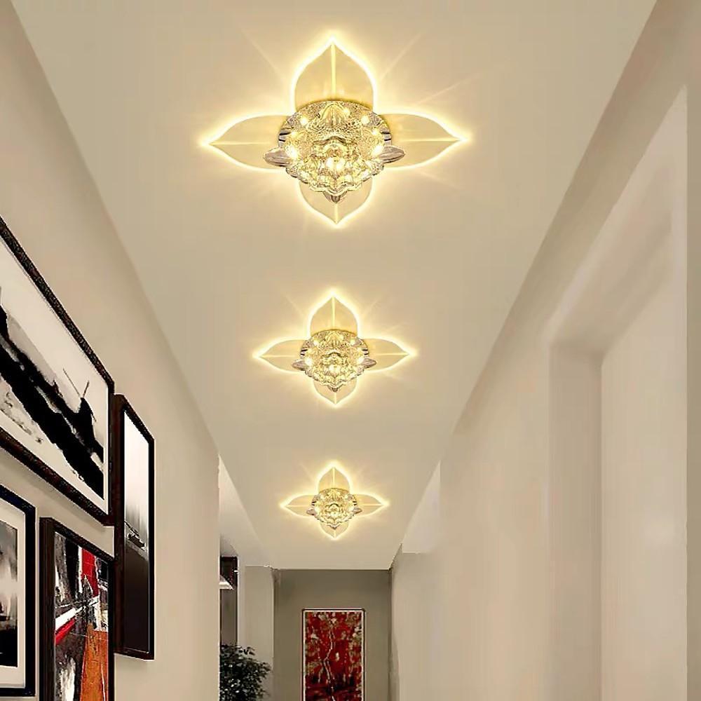 Lighom modern multi-color star blue flush mount lighting — Warm White (3000K)