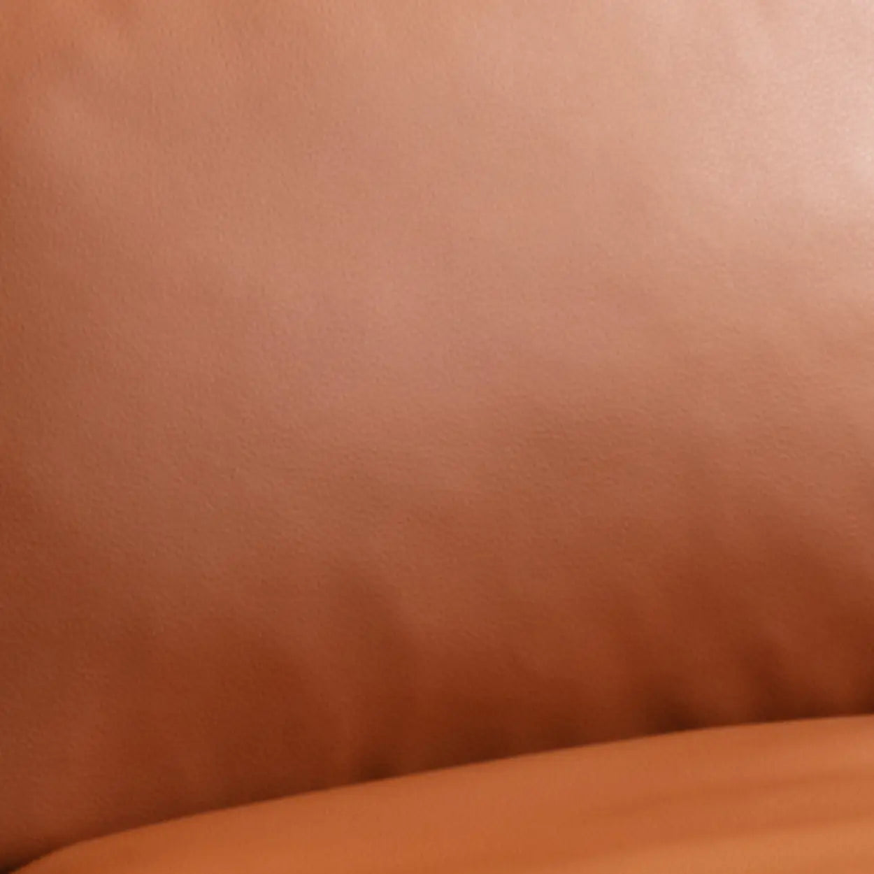 Mid-Century Leather Cushion Back Accent Chair