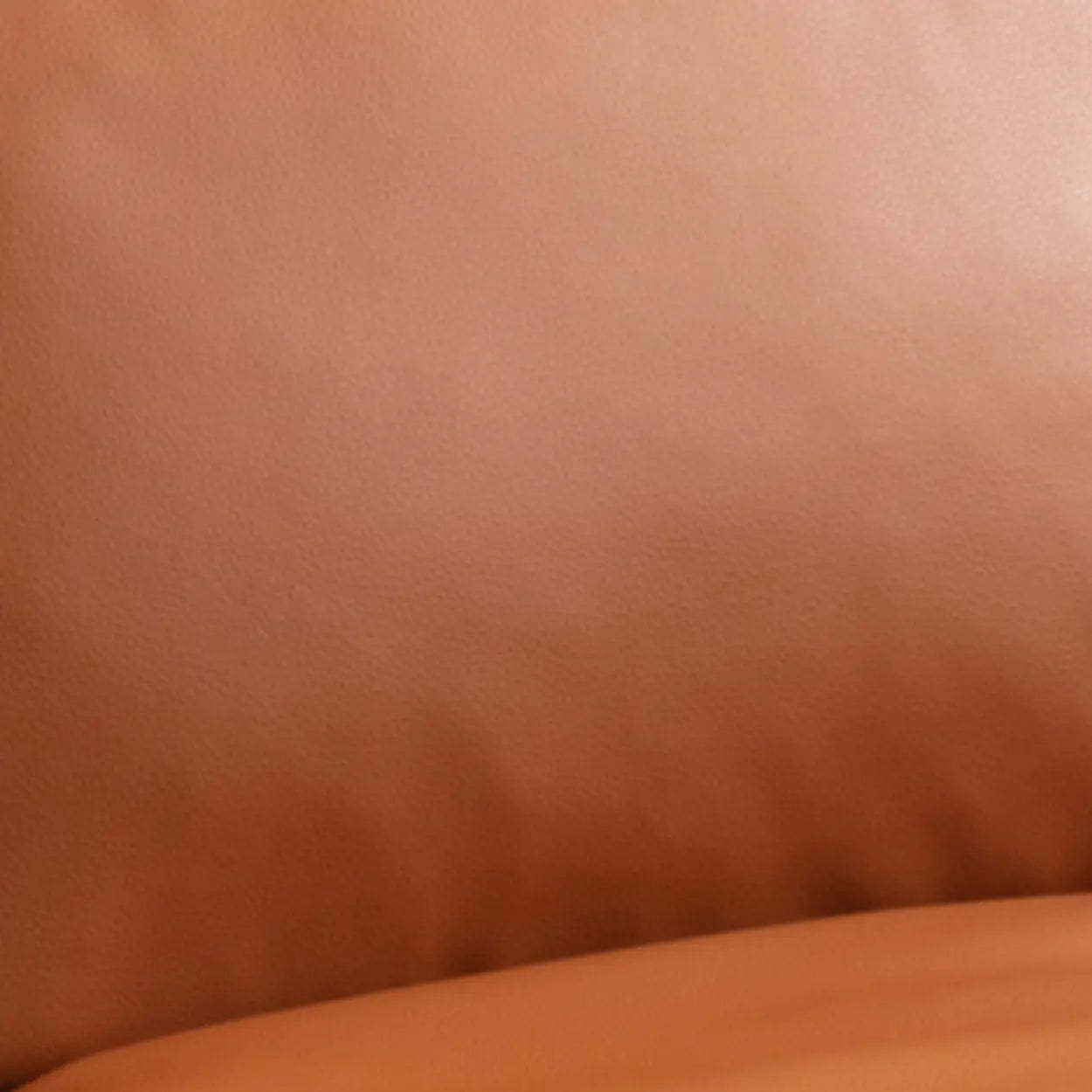Mid-Century Leather Cushion Back Accent Chair