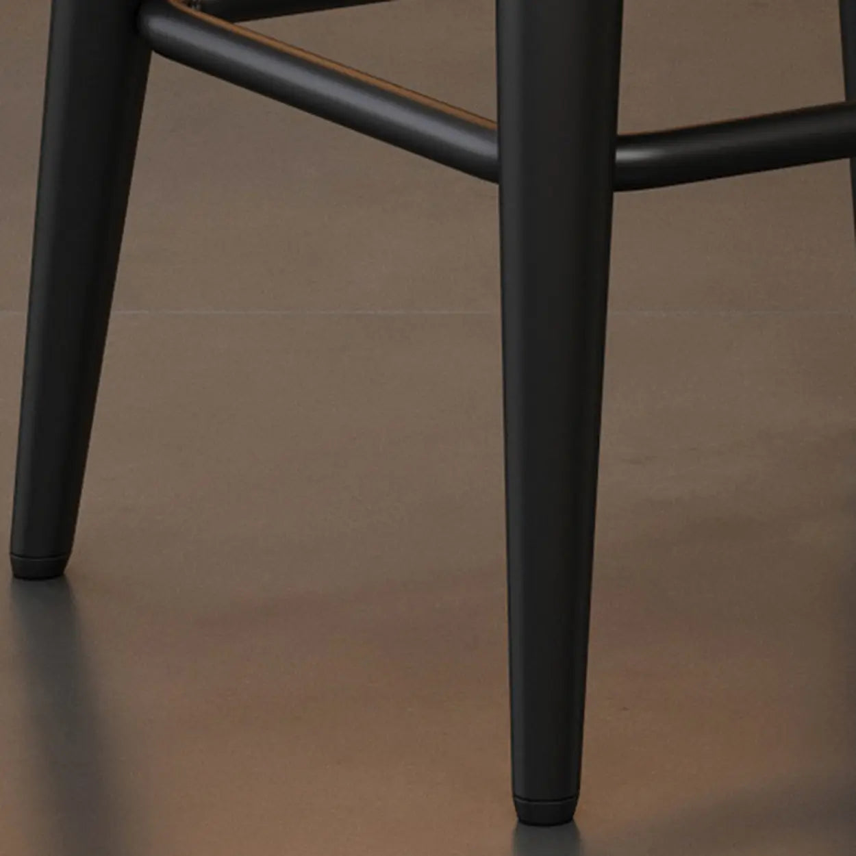 Mid-Century Upholstered Swivel Bar Stool with Padded Backrest