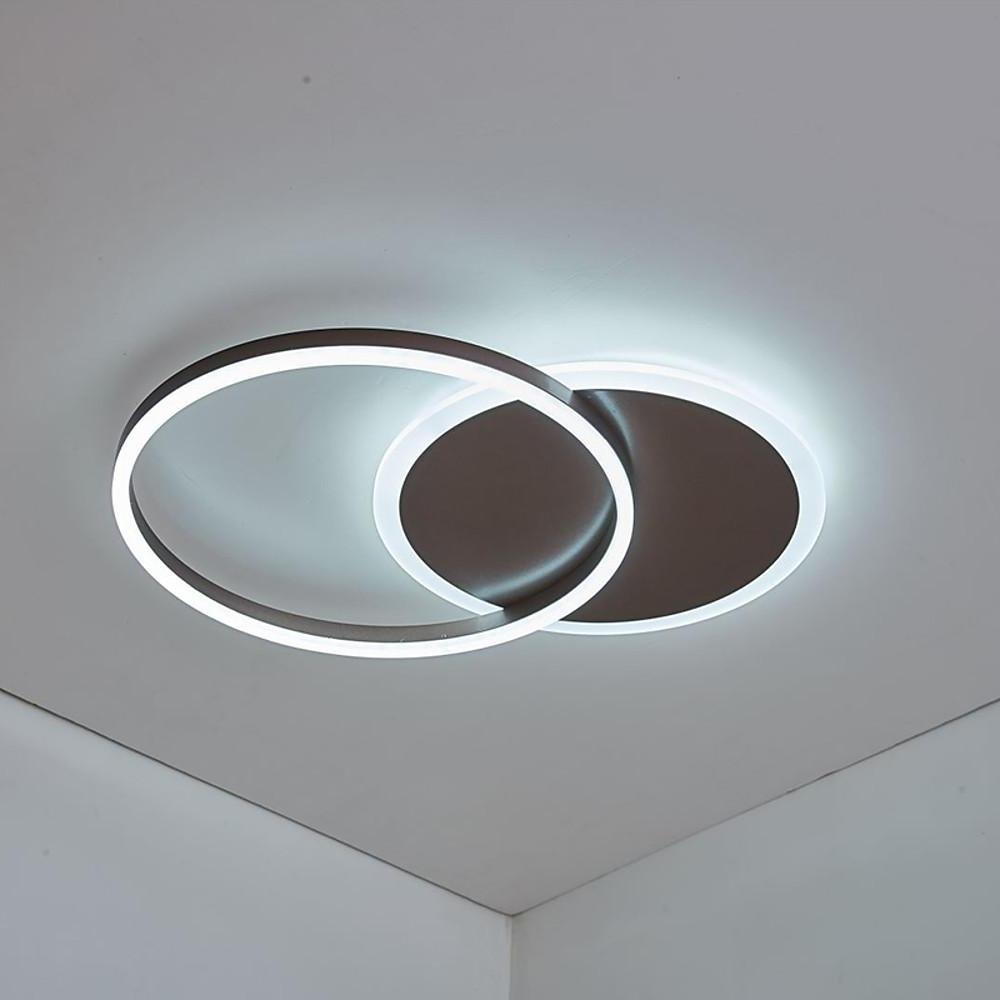 22" Ambient LED Two-Ring Flush Mount