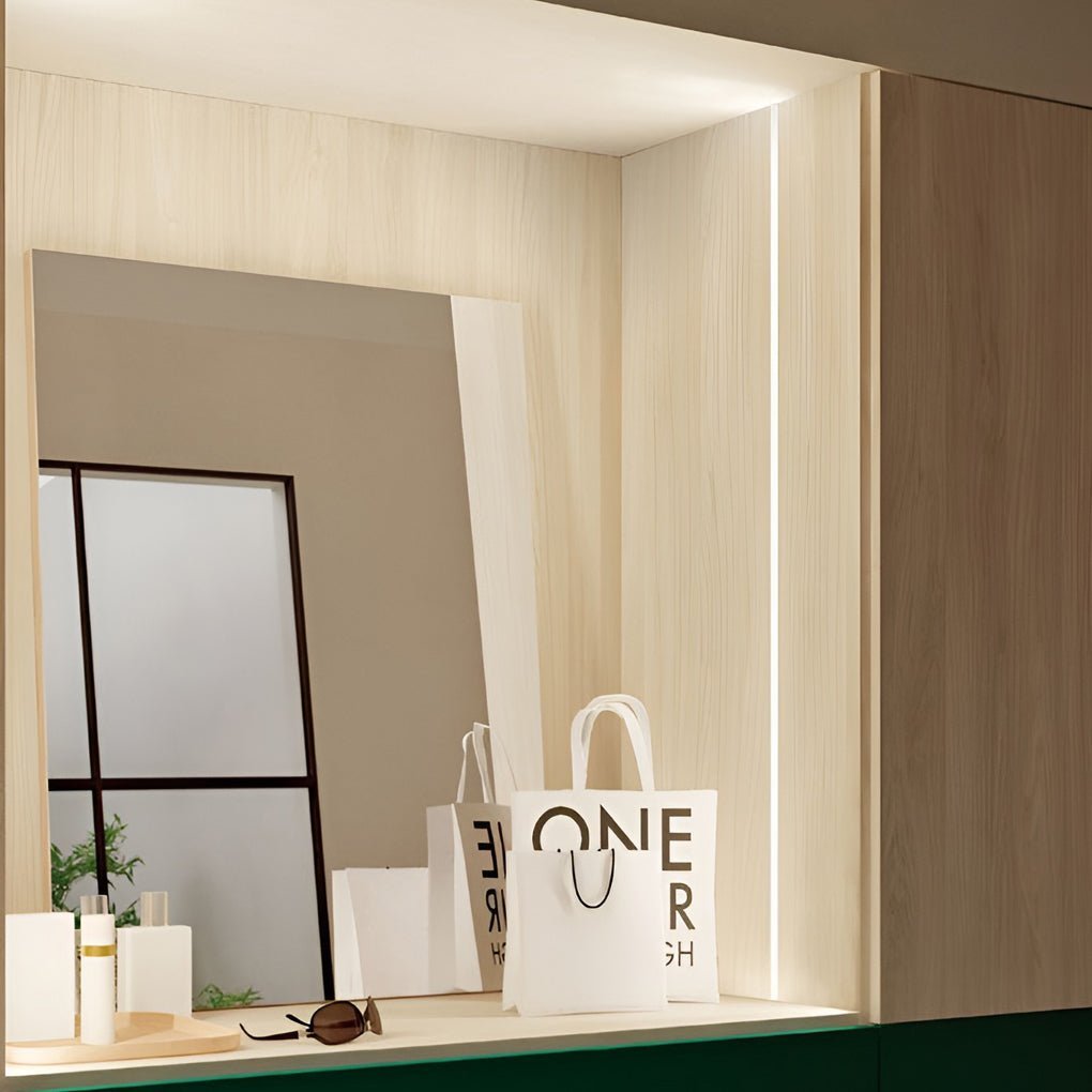 Mini Recessed Invisible LED Strip Lights Under Cabinet Lighting Linear Lights-Lighom