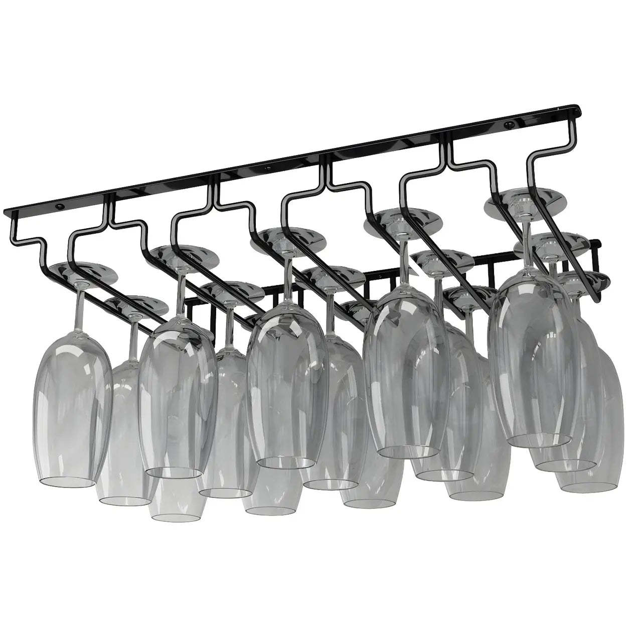 Metal Hanging Wine Glass Rack