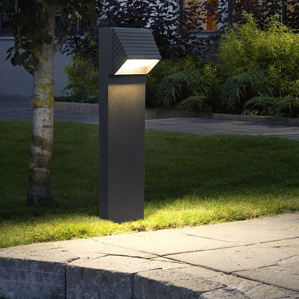 Minimalist Chic Outdoor Waterproof LED Lawn Light for Villa Courtyard Garden-Lighom
