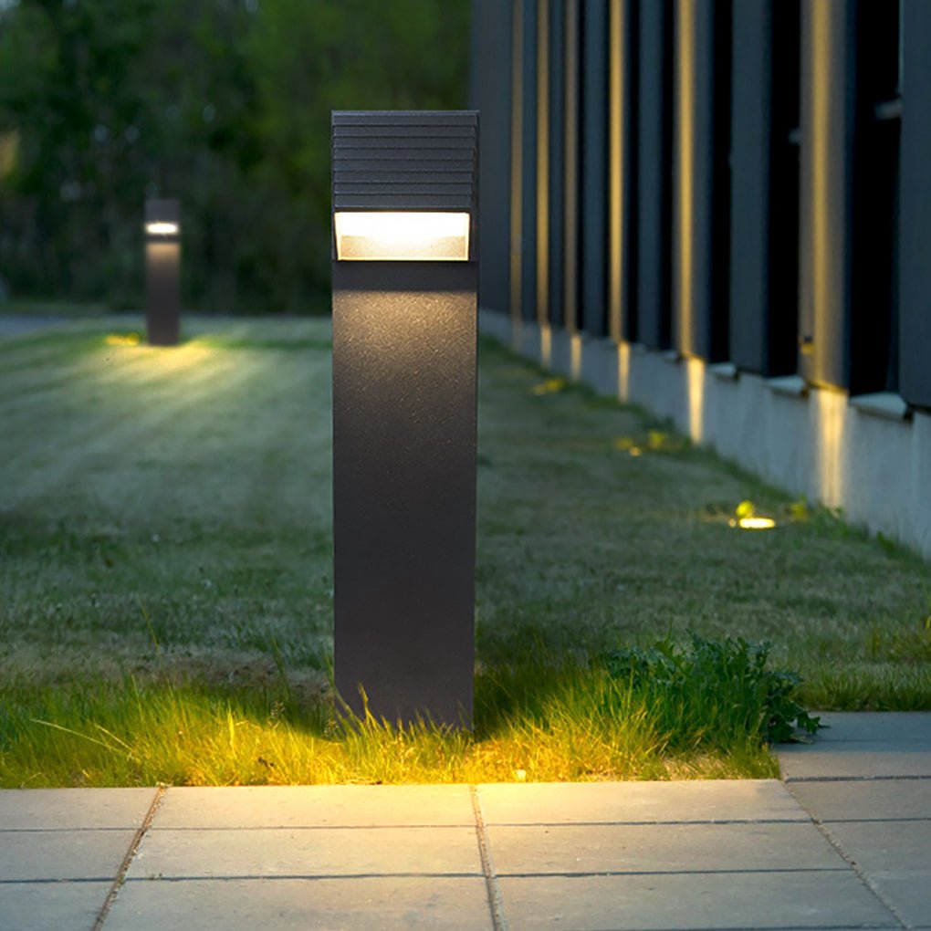 Minimalist Chic Outdoor Waterproof LED Lawn Light for Villa Courtyard Garden-Lighom