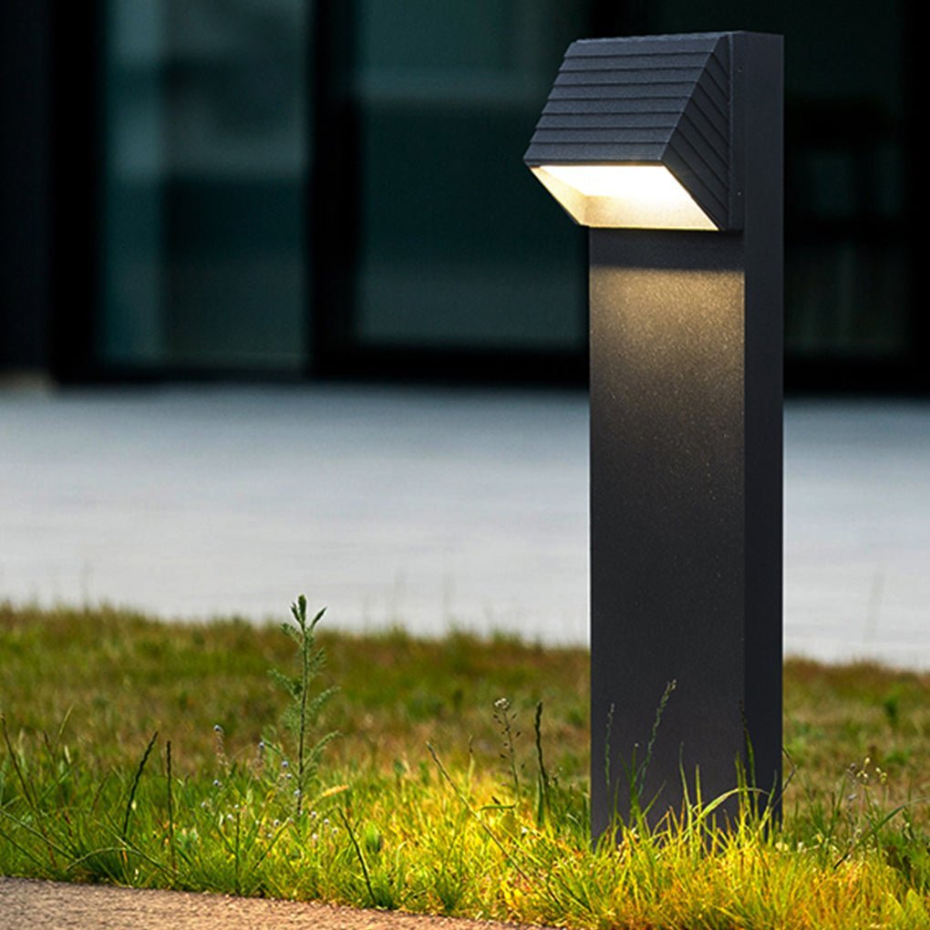Minimalist Chic Outdoor Waterproof LED Lawn Light for Villa Courtyard Garden-Lighom