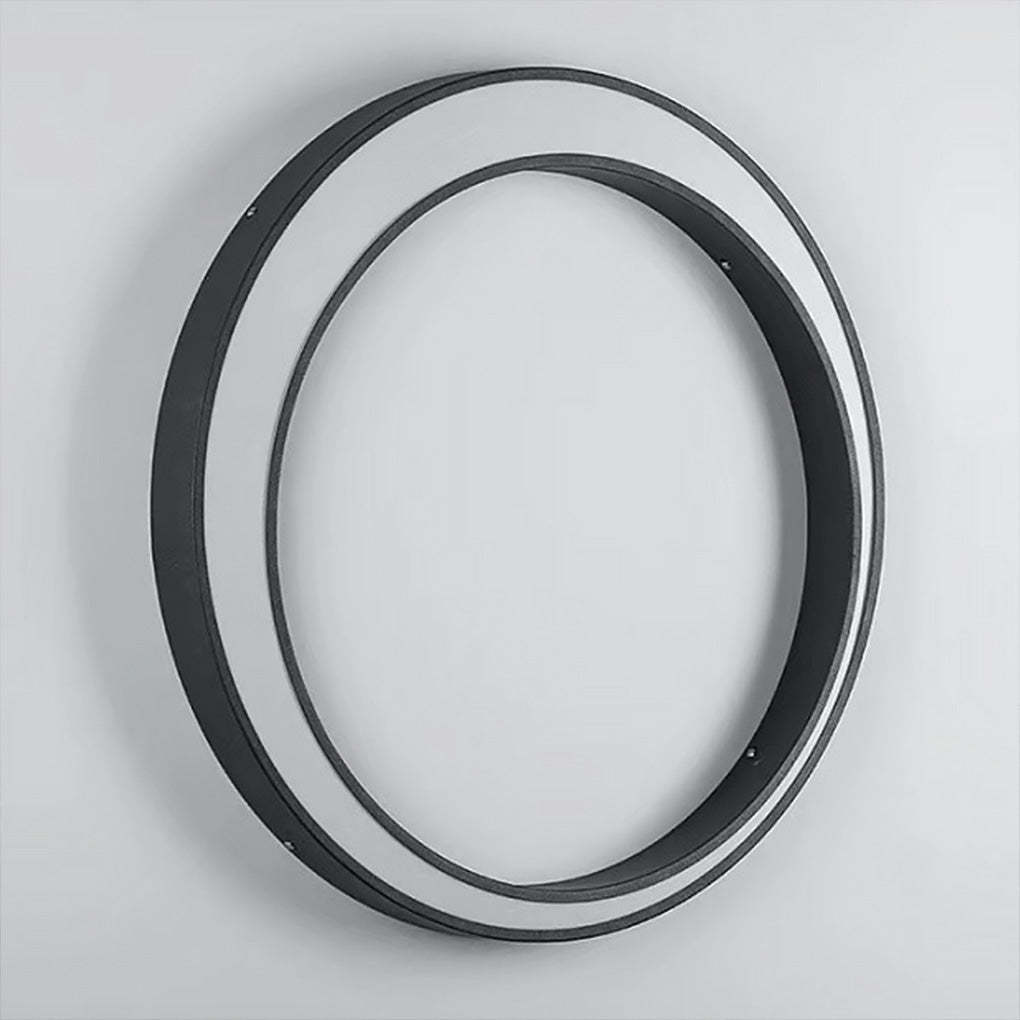 Circular Moon Led Waterproof Ip65 Modern Outdoor Wall Lights Wall Lamp-Lighom