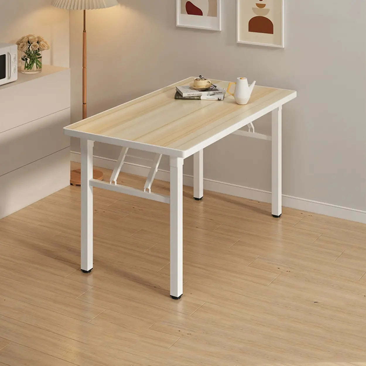 Modern Rectangular Folding Dining Table