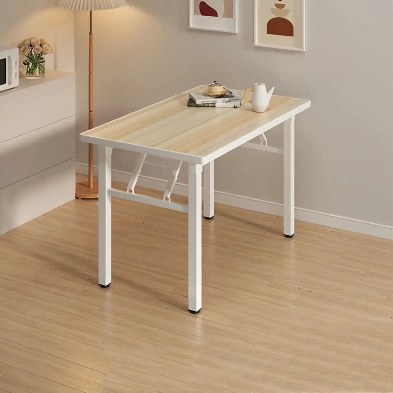 Modern Rectangular Folding Dining Table