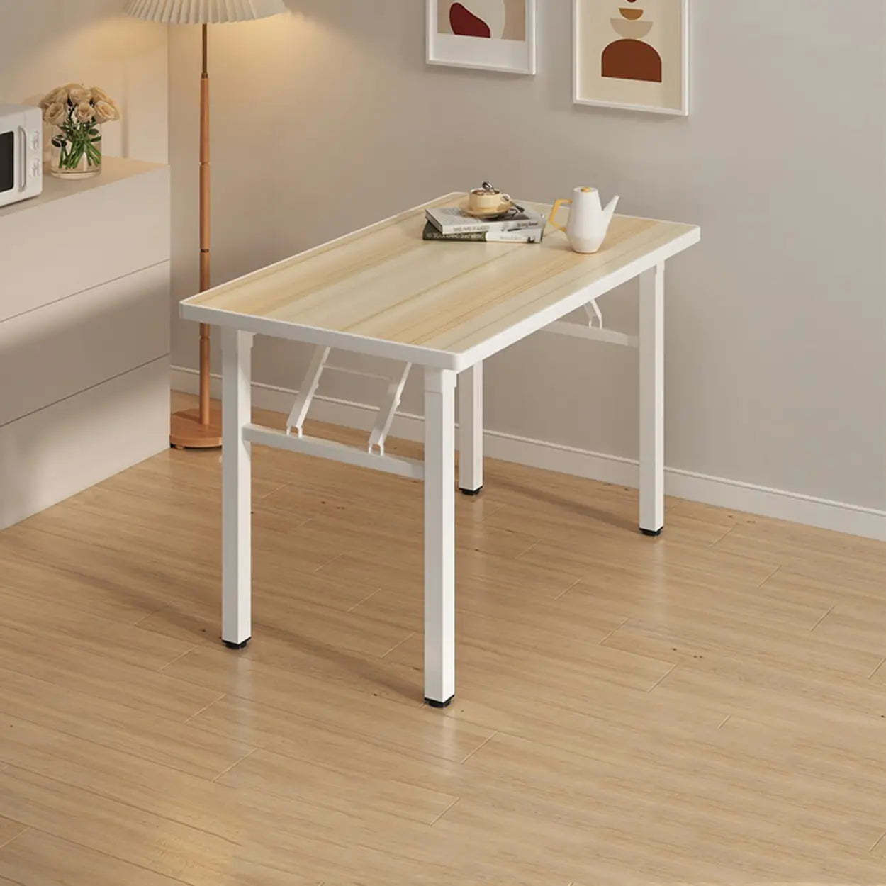 Modern Rectangular Folding Dining Table