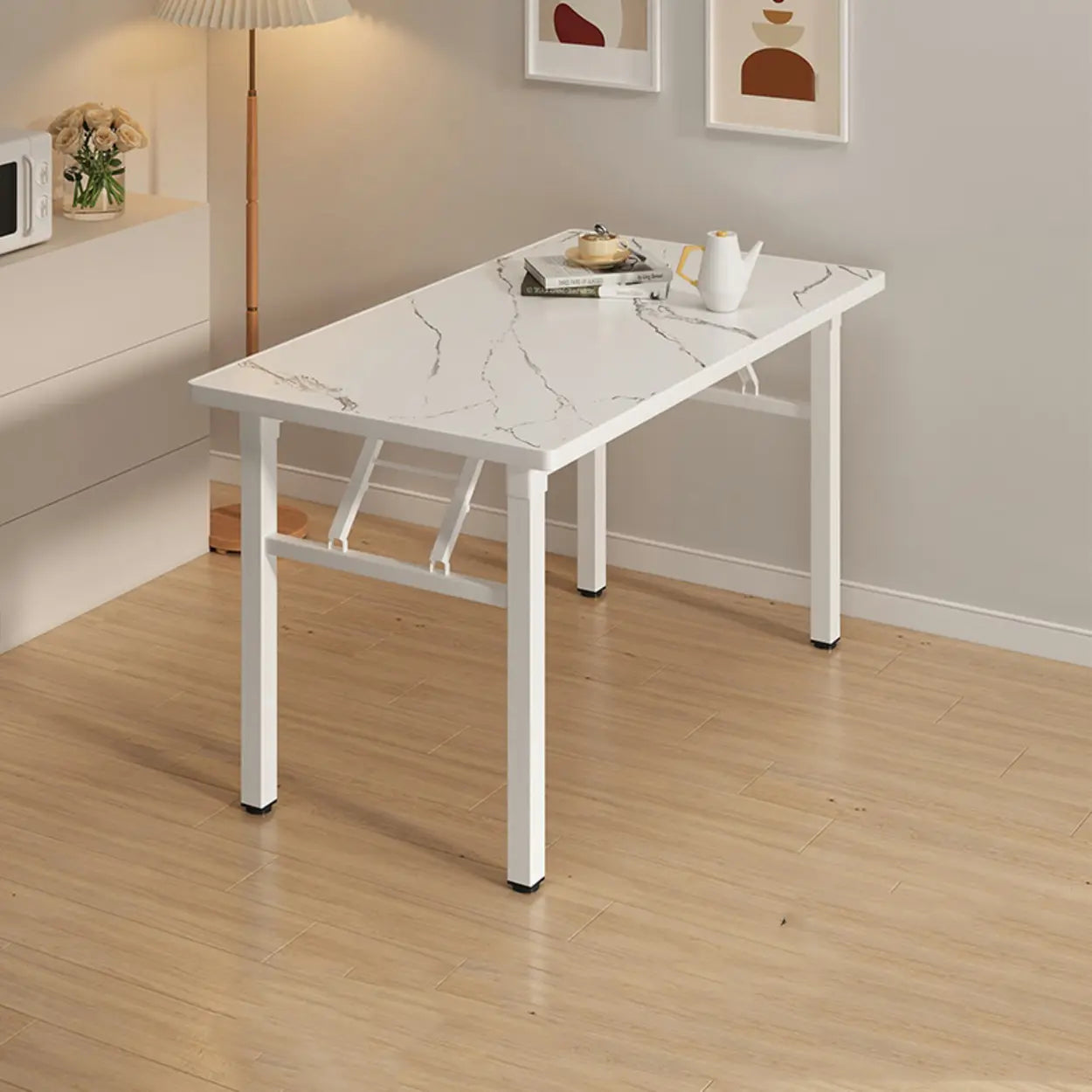 Modern Rectangular Folding Dining Table