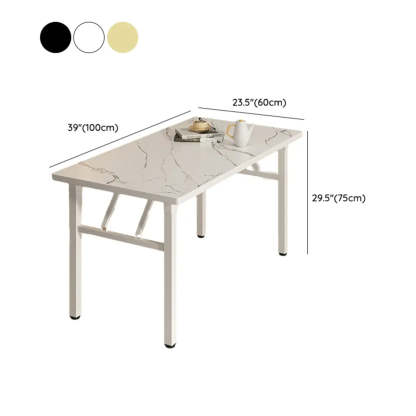 Modern Rectangular Folding Dining Table