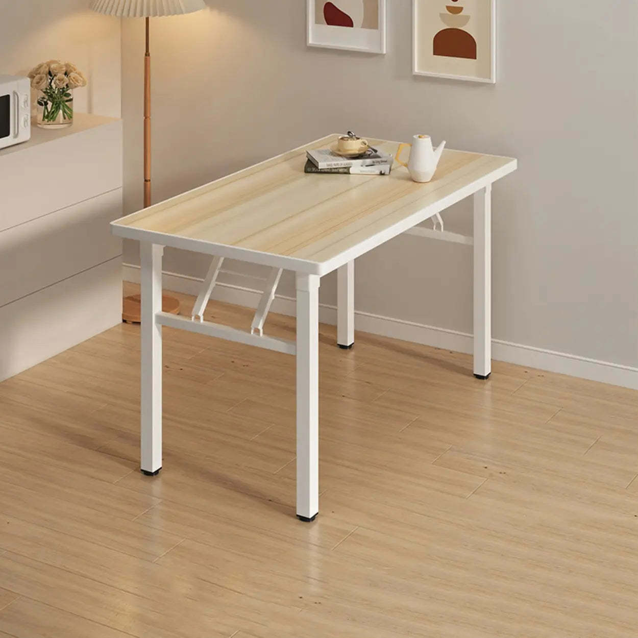 Modern Rectangular Folding Dining Table
