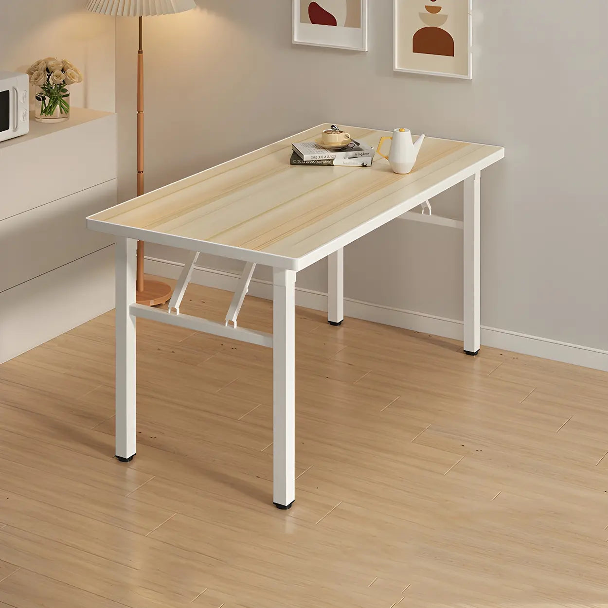 Modern Rectangular Folding Dining Table