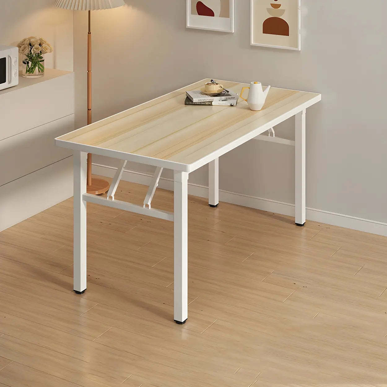 Modern Rectangular Folding Dining Table
