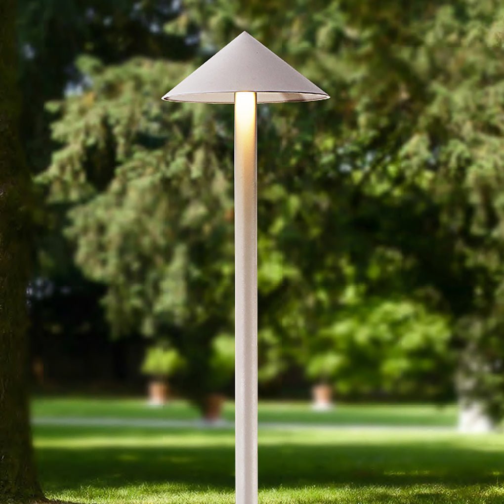 Minimalist Modern Waterproof High Pole Post Light for Landscape Garden Road-Lighom