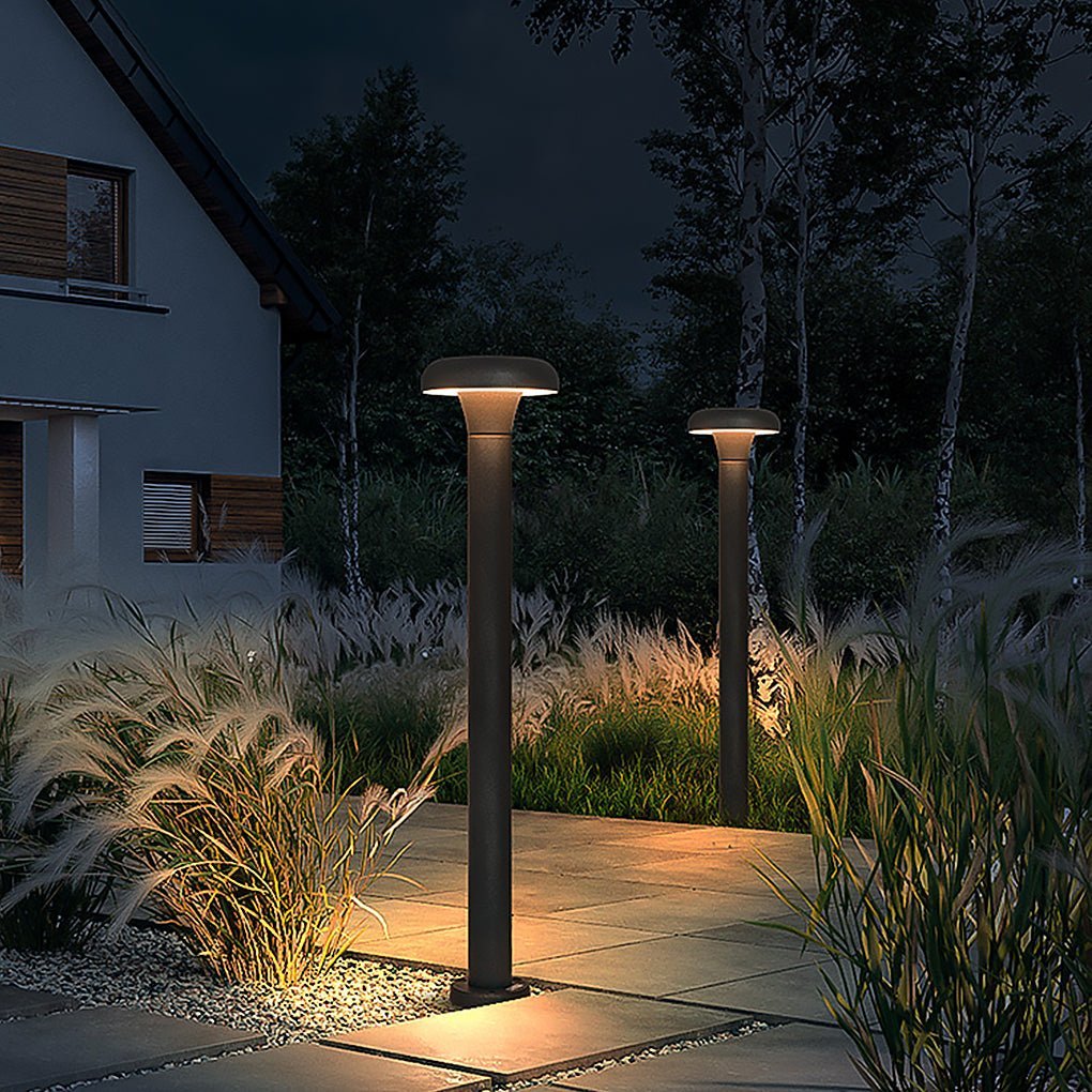 Minimalist Mushroom Integrated LED Outdoor Garden Lawn Landscape Path Lights-Lighom