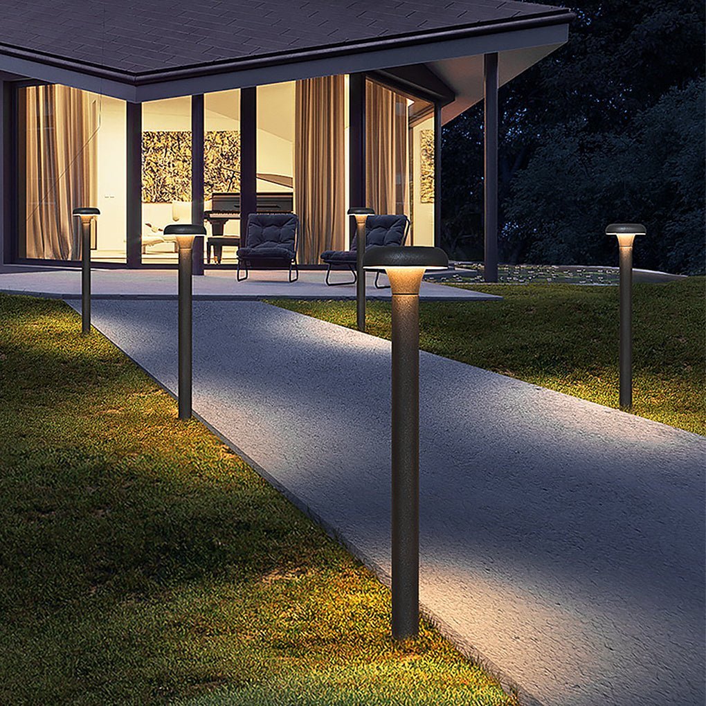 Minimalist Mushroom Integrated LED Outdoor Garden Lawn Landscape Path Lights-Lighom