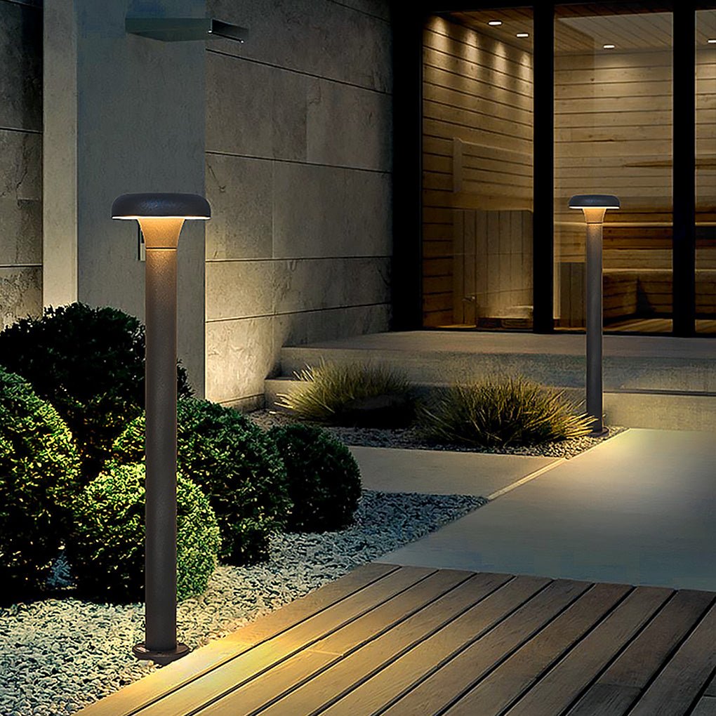 Minimalist Mushroom Integrated LED Outdoor Garden Lawn Landscape Path Lights-Lighom