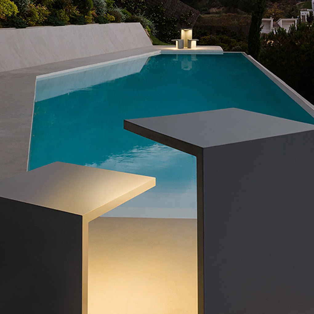 Multifunction Square Stools Table Waterproof Creative Outdoor Light-Lighom