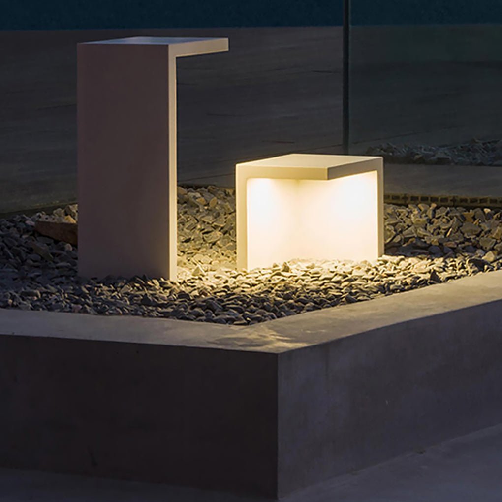 Multifunction Square Stools Table Waterproof Creative Outdoor Light-Lighom